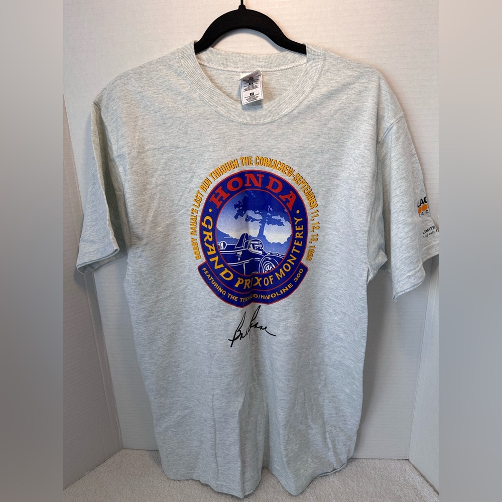 Bobby Rahal’s Last Run through the Corkscrew 1998 New Limited Edition Tee